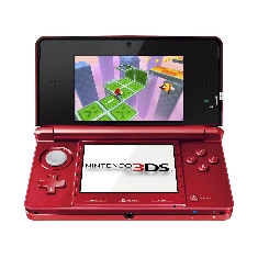 Consola Nintendo 3ds Roja Metalica   Tarjeta Sd 2gb